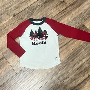 Roots kids Christmas T shirt